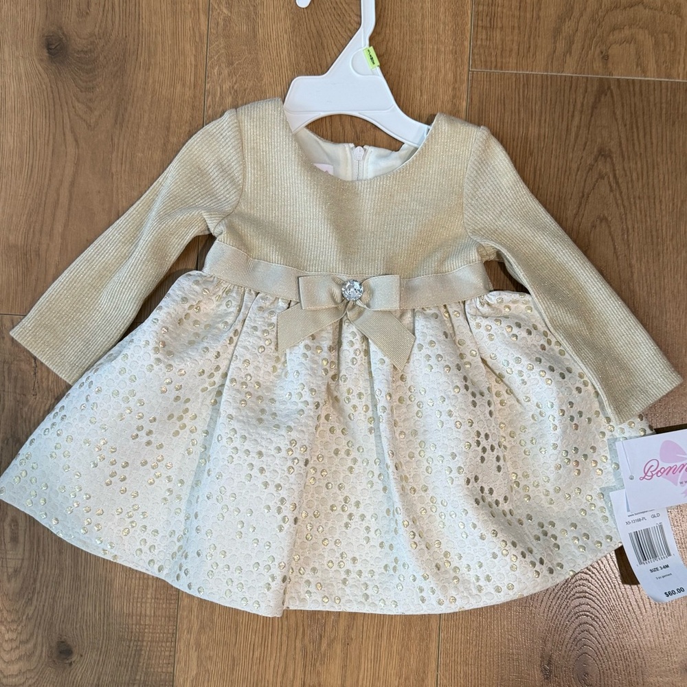 *BUNDLE of 4* Baby Girl Party Dresses 3/6‎ Month Sizing - Picture 11 of 13